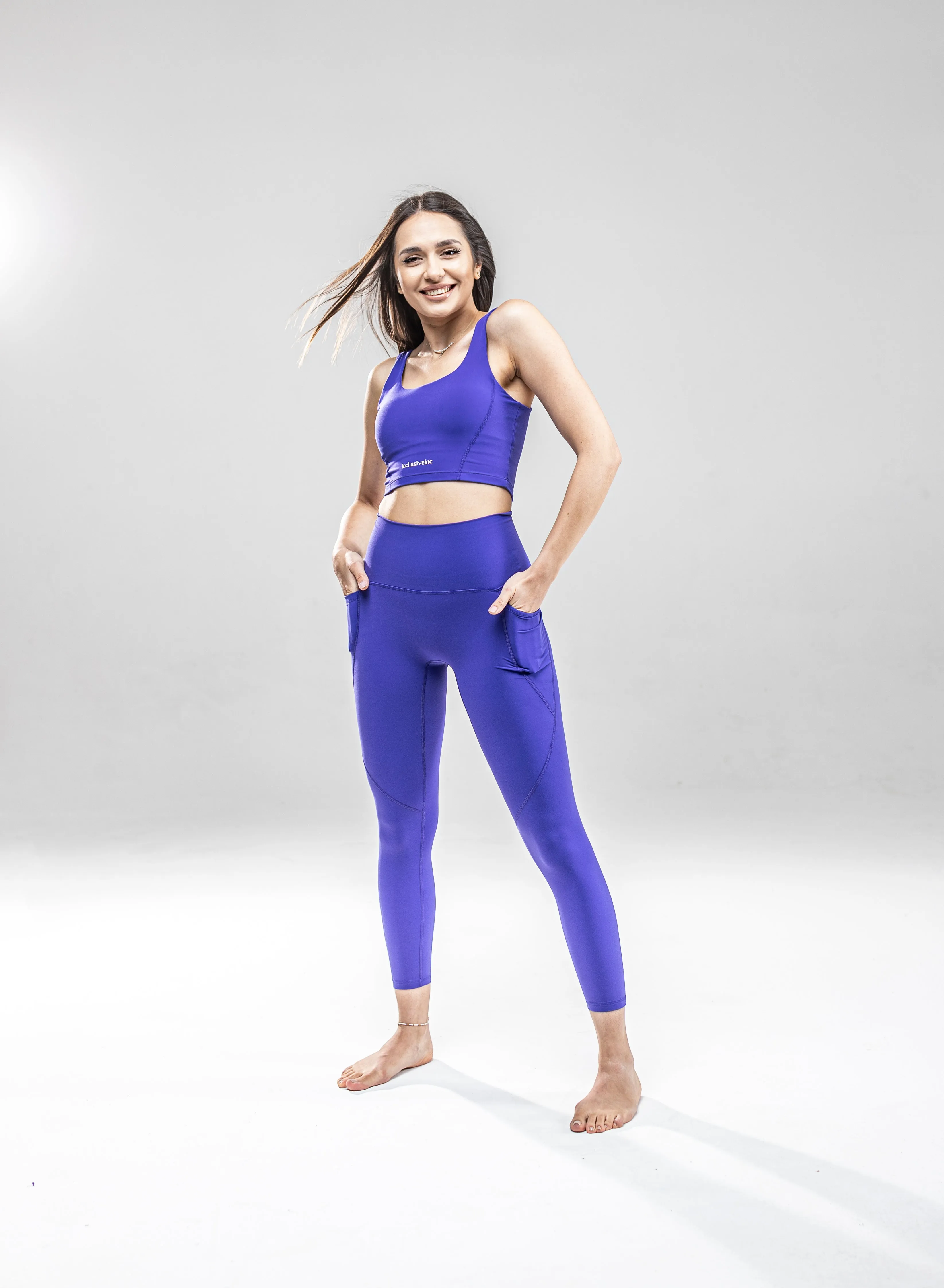 Active Sapphire Blue Activewear Set