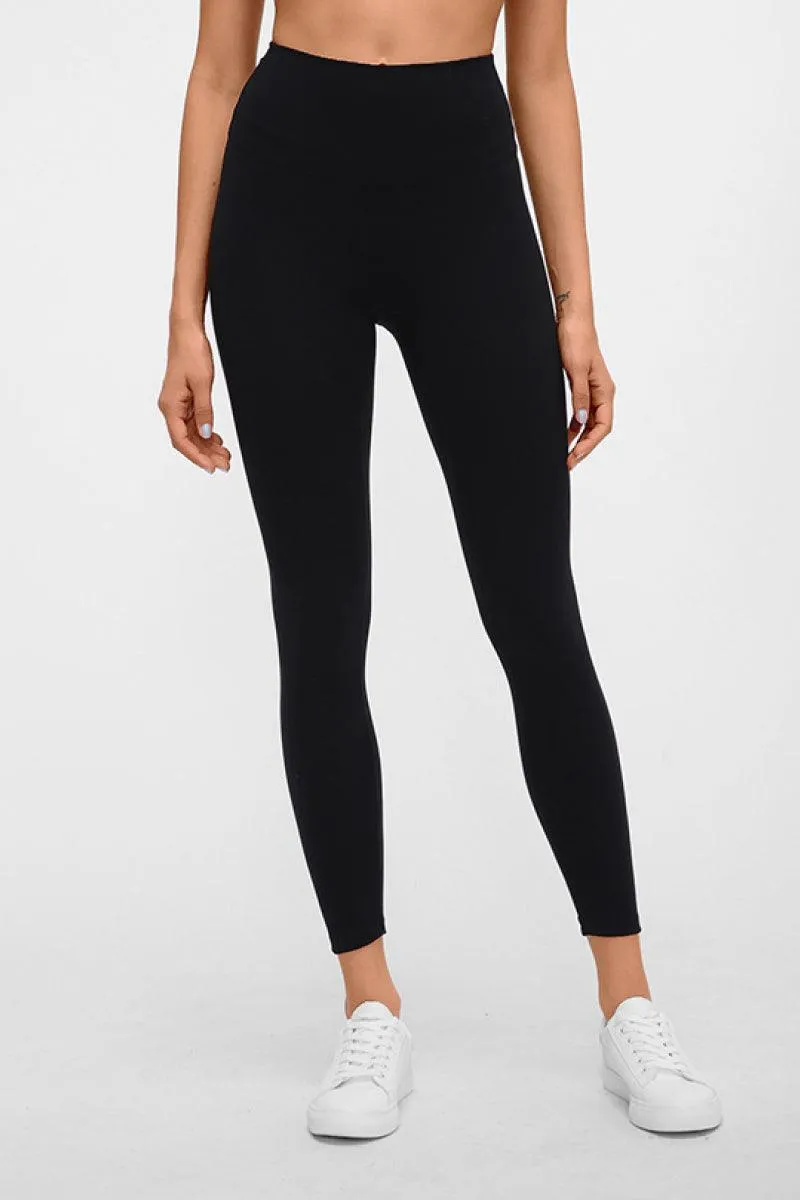 Activewear Basic Full Length Active Yoga Leggings