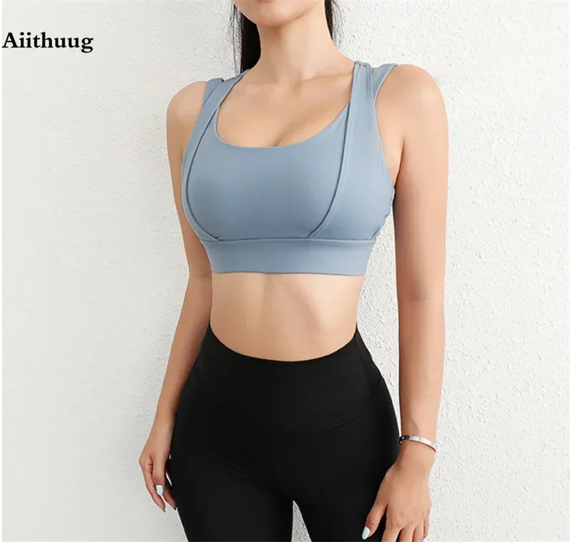 Aiithuug Bounce Control Bra Sports Bras Push Up Women