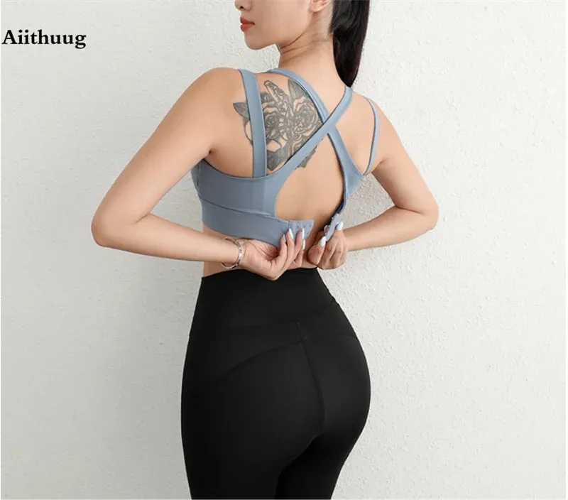 Aiithuug Bounce Control Bra Sports Bras Push Up Women