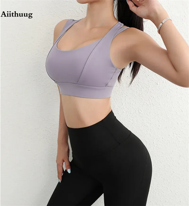 Aiithuug Bounce Control Bra Sports Bras Push Up Women