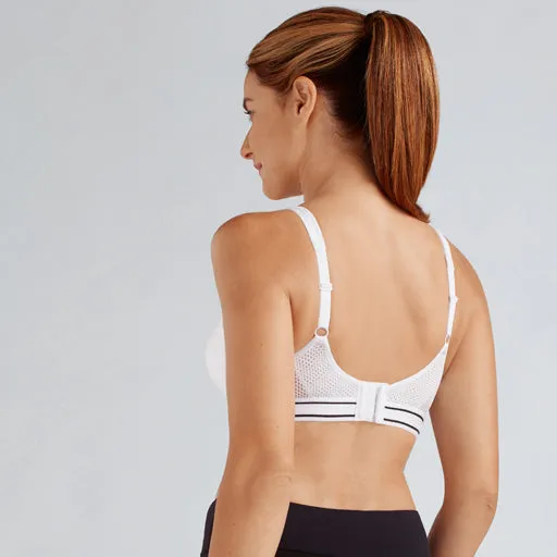 Amoena Performance Mastectomy Sports Bra White