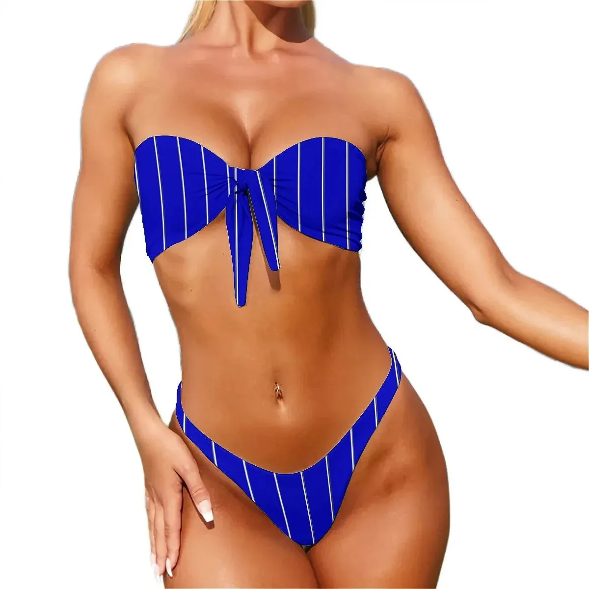 Ashore Shop  Sailors Bikini Swimsuit Sexy Anchor Print Swimwear