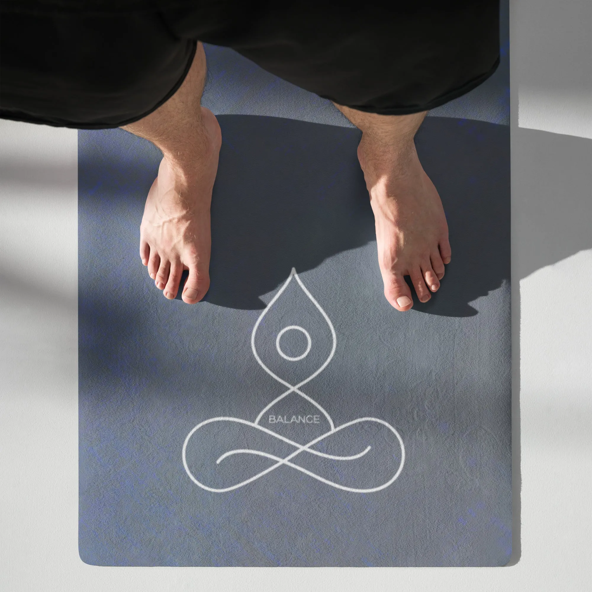 Balance Yoga Mat Electric Blue