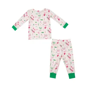 Bamboo Loungewear - Golf Club Pink