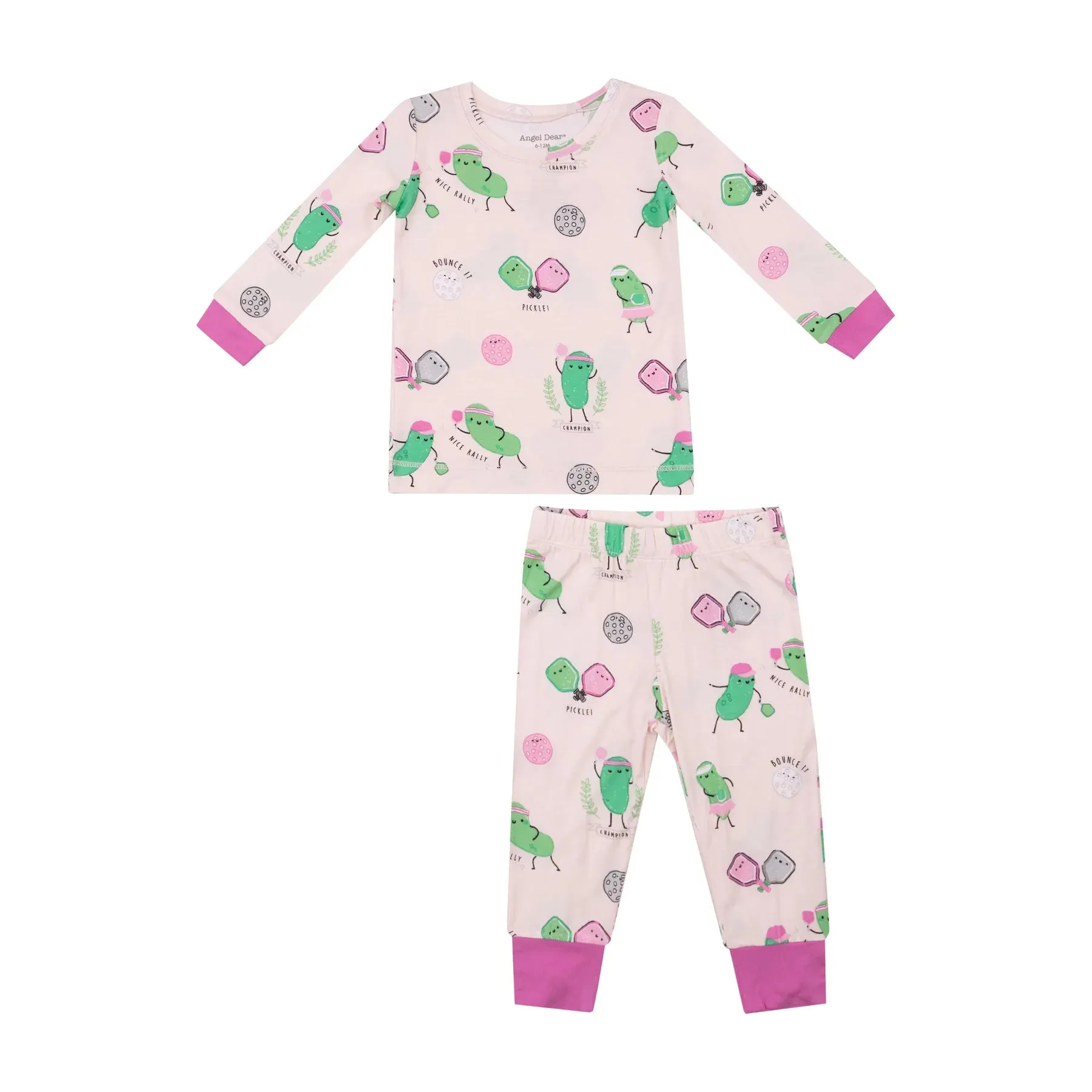 Bamboo Loungewear - Pickleball Pink