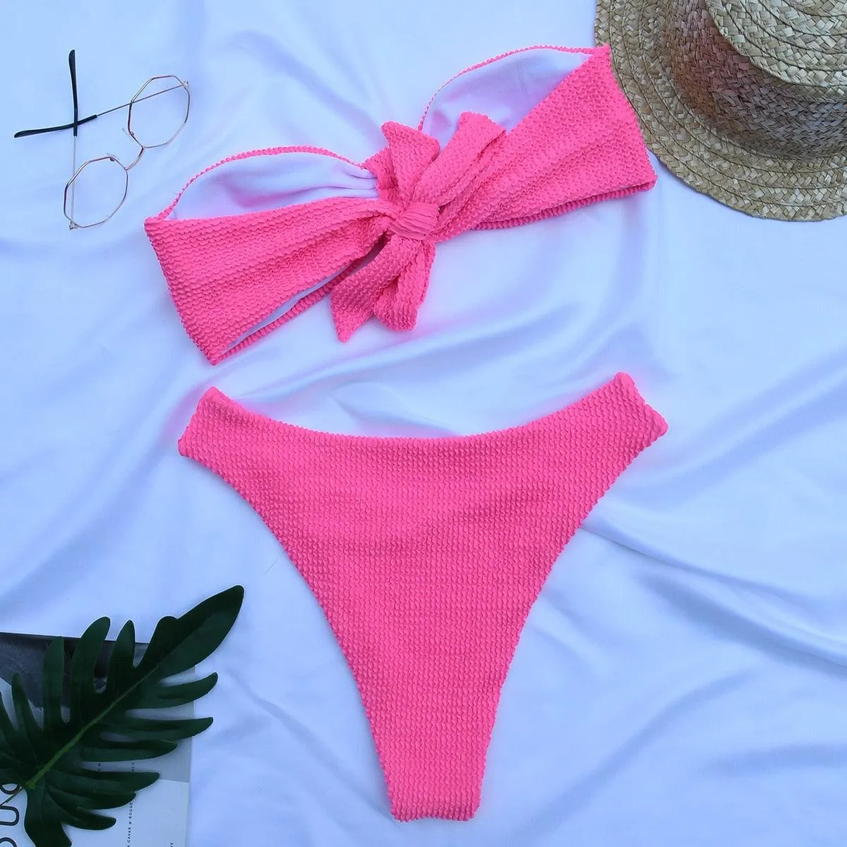 Bandeau Bikini Micro Fiber Two Piece