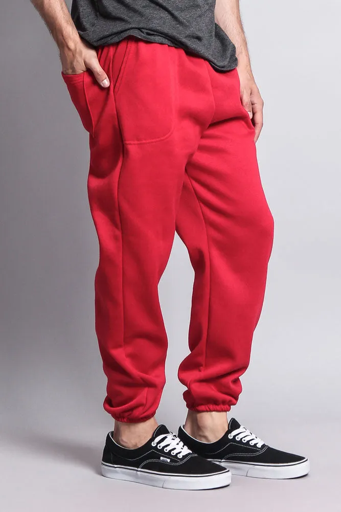 Basic Solid Color Fleece Sweatpants (New Colorways)