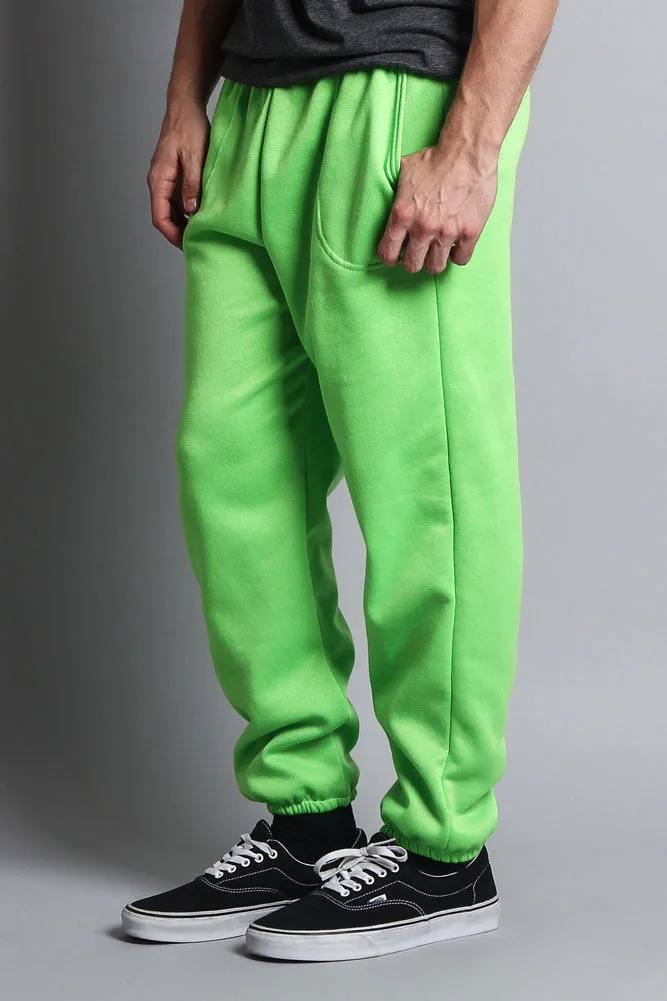 Basic Solid Color Fleece Sweatpants (New Colorways)