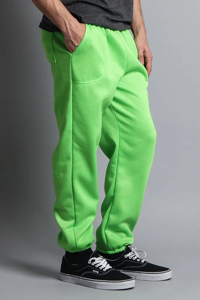 Basic Solid Color Fleece Sweatpants (New Colorways)