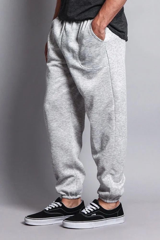 Basic Solid Color Fleece Sweatpants (New Colorways)