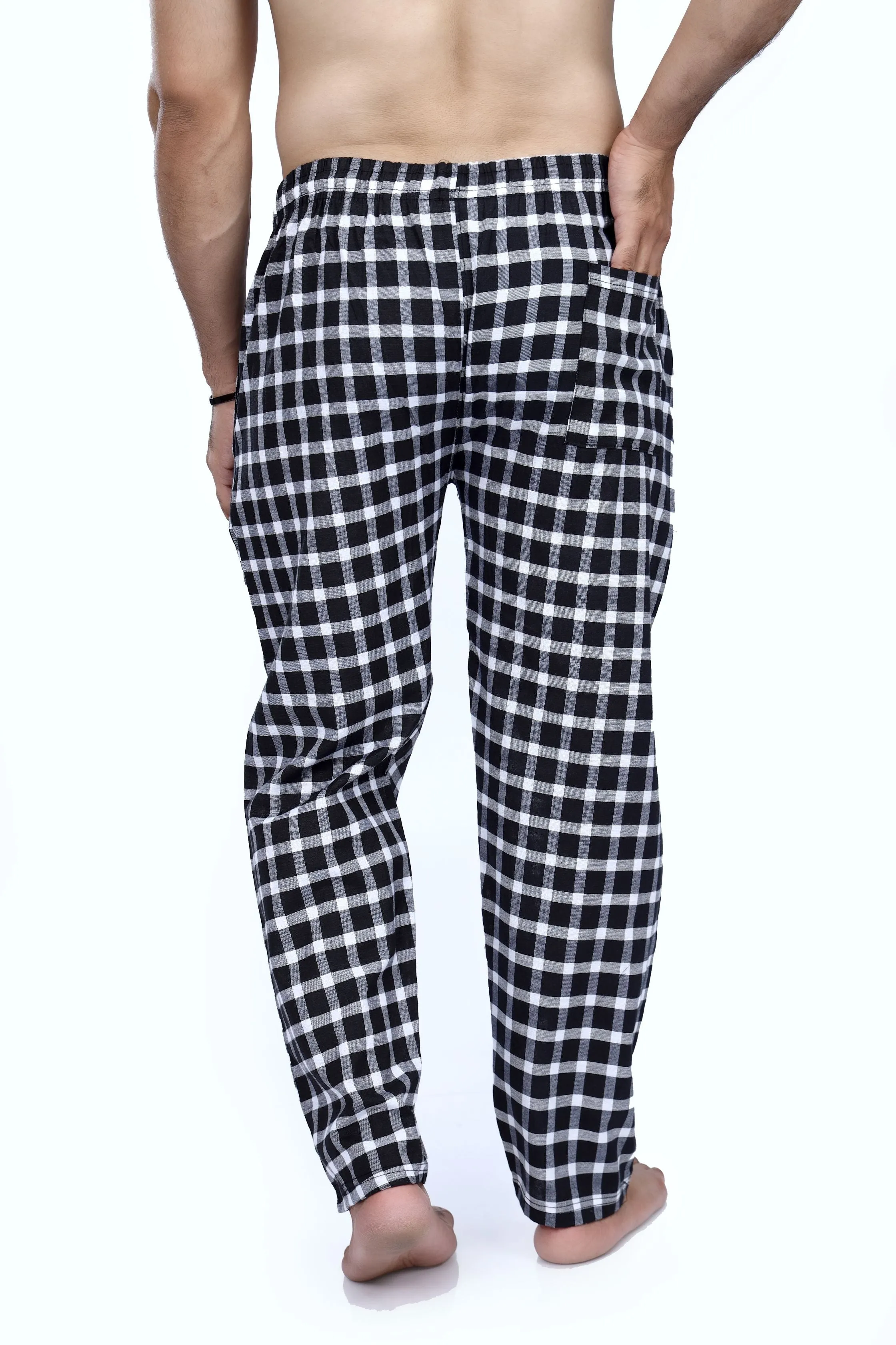 Black & White Check Pajama - Unisex