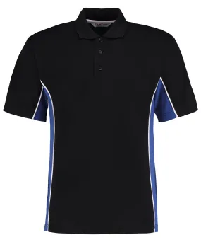 Black/Royal/White* - Track polo (classic fit)