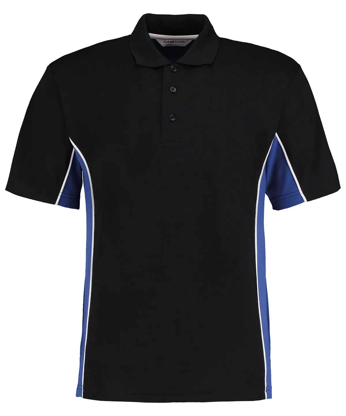 Black/Royal/White* - Track polo (classic fit)