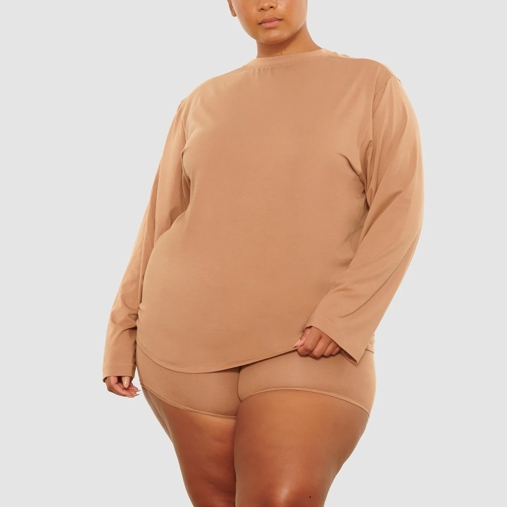 BOYFRIEND LONG SLEEVE T-SHIRT | SIENNA