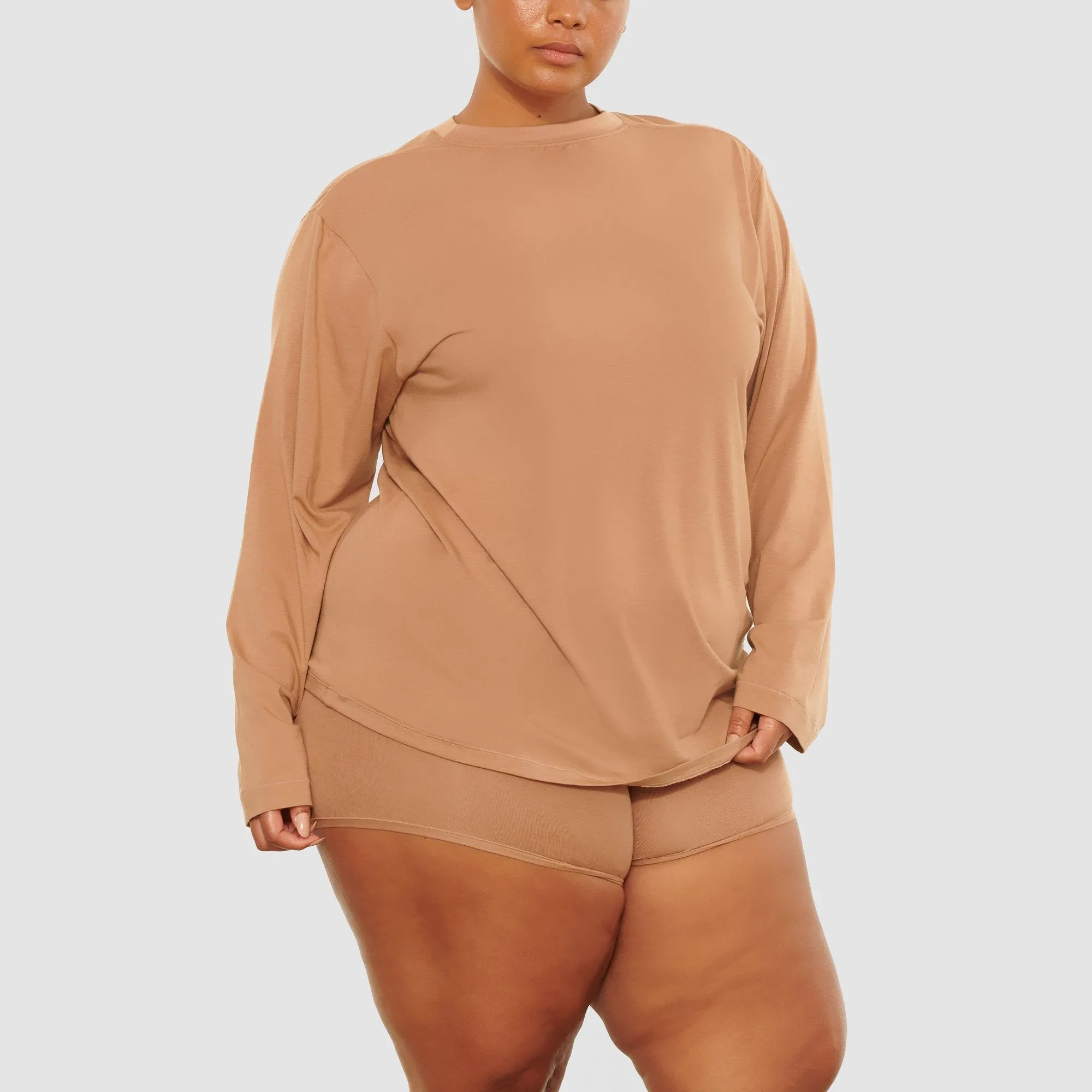 BOYFRIEND LONG SLEEVE T-SHIRT | SIENNA