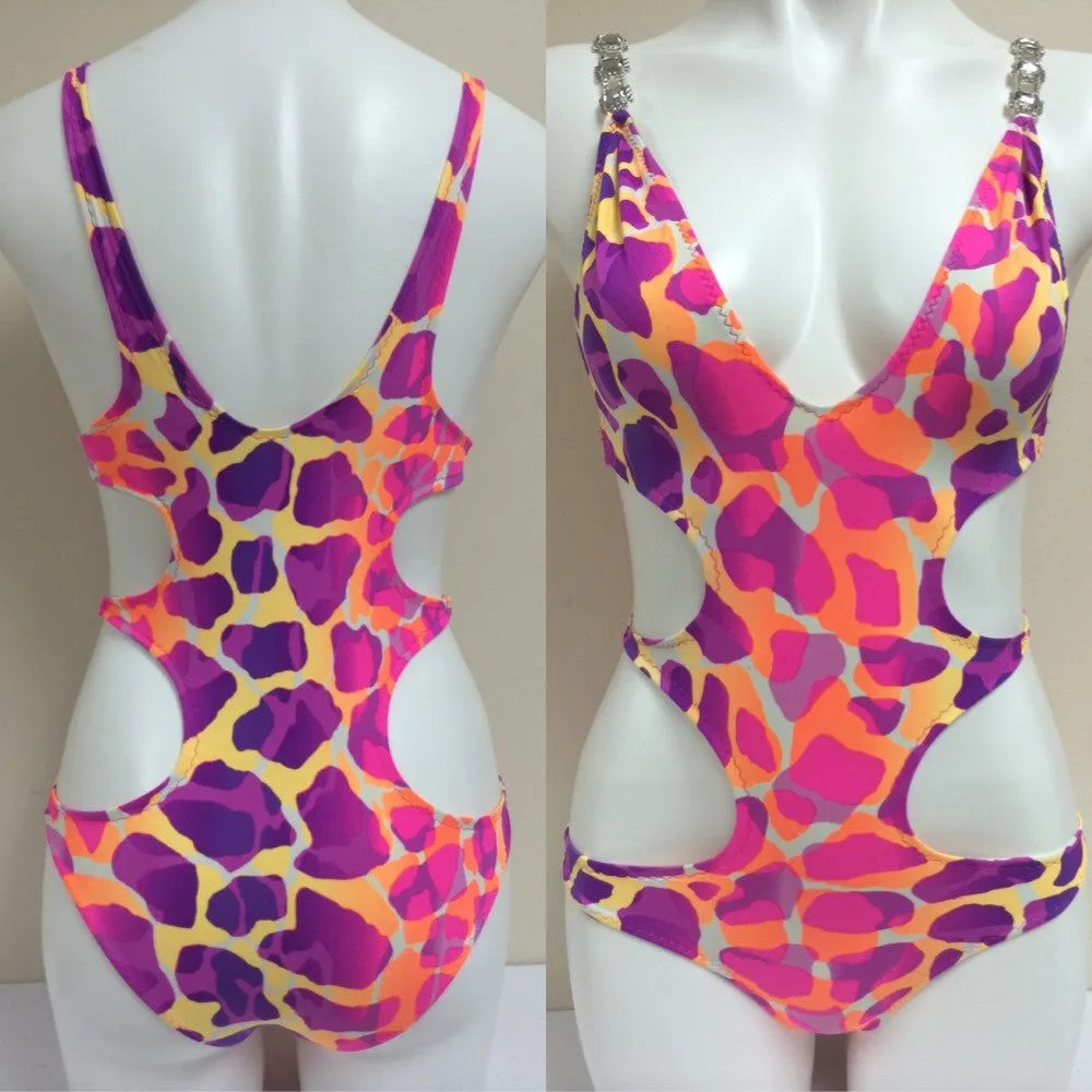 Custom One Piece Bikini Cut Out Diva