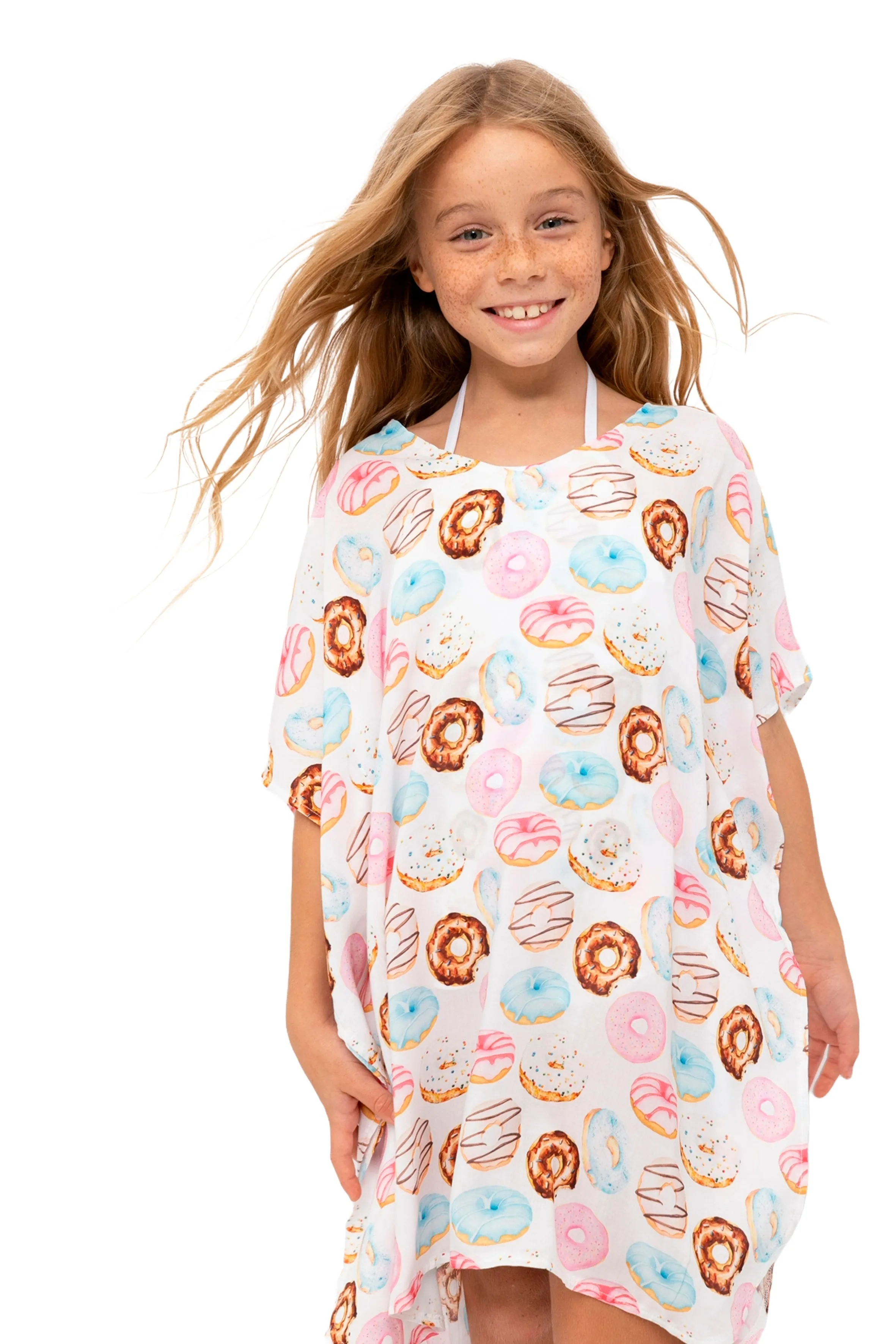 DONUT PONCHO COVER-UP