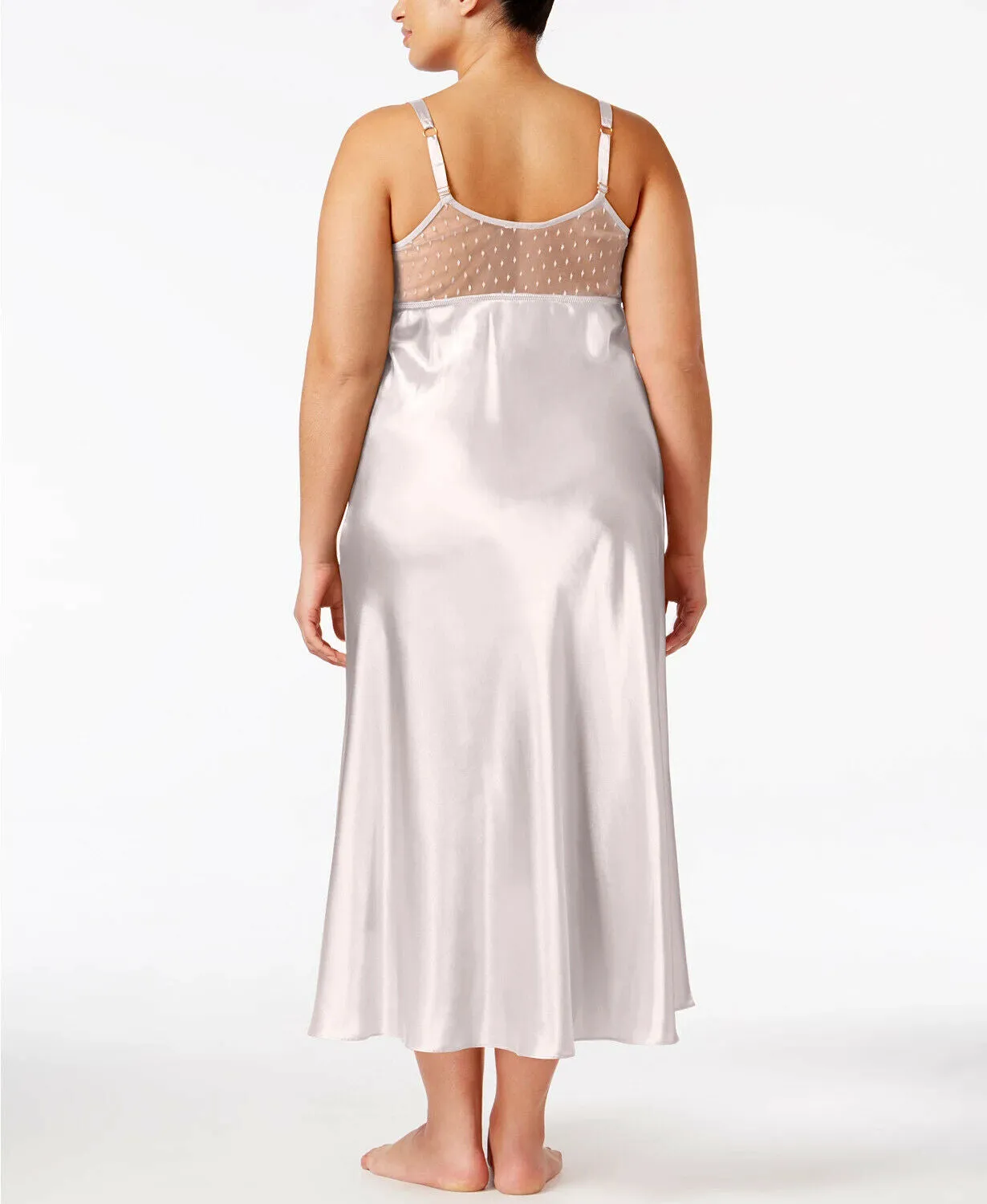 Flora by Flora Nikrooz Plus Size Satin Stella Nightgown