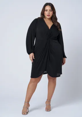 Goddess Twist Front Dress