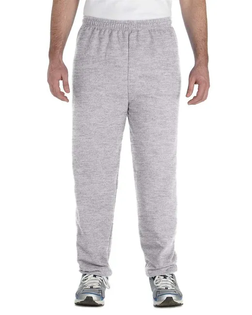 Men's Activewear Fleece Sweatpants with Elastic Waist and Drawstring