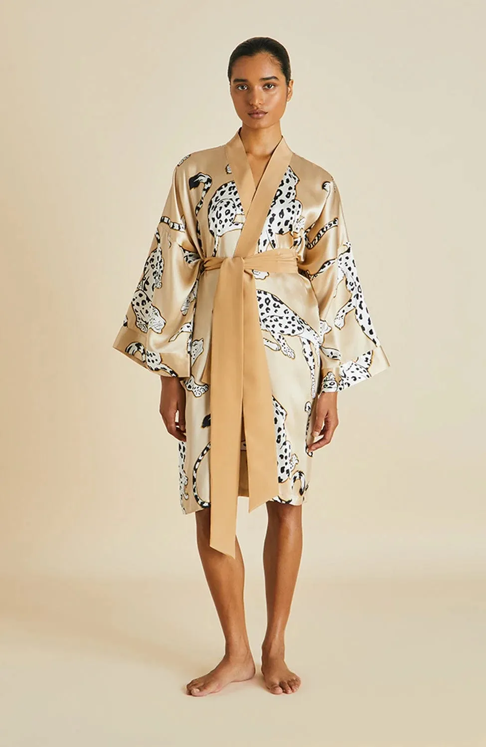 Mimi Muir Silk Kimono Robe