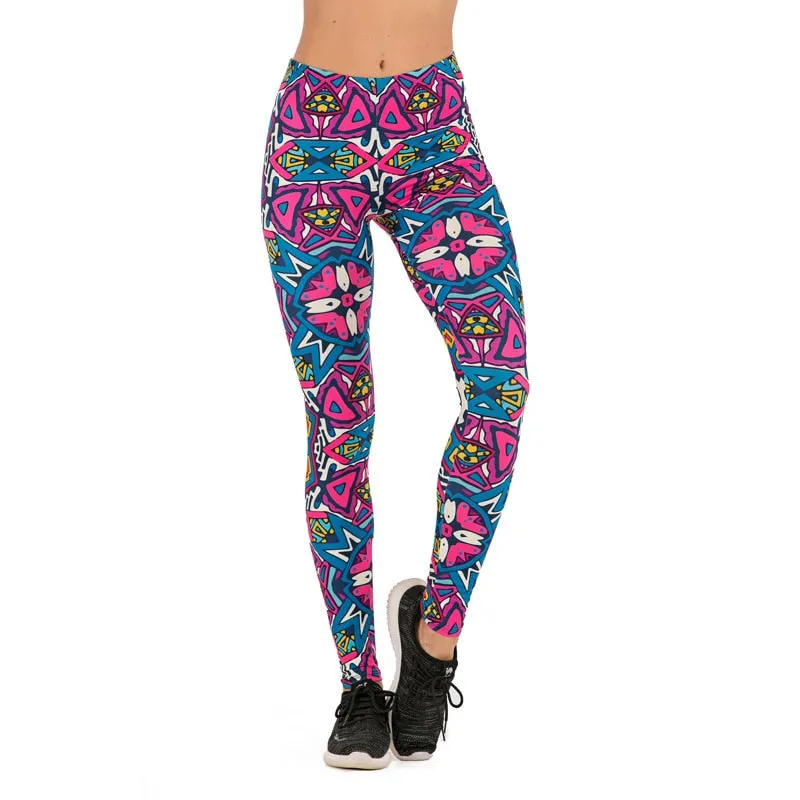 Ombre Mandala Yoga Leggings