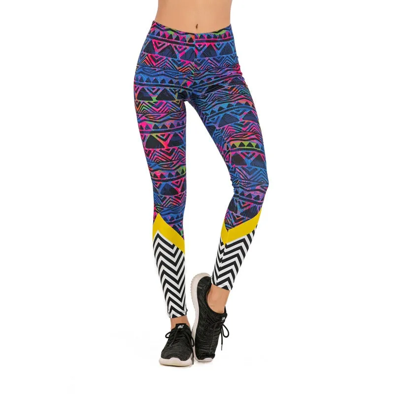 Ombre Mandala Yoga Leggings