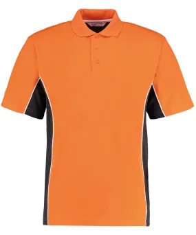 Orange/Graphite/White - Track polo (classic fit)