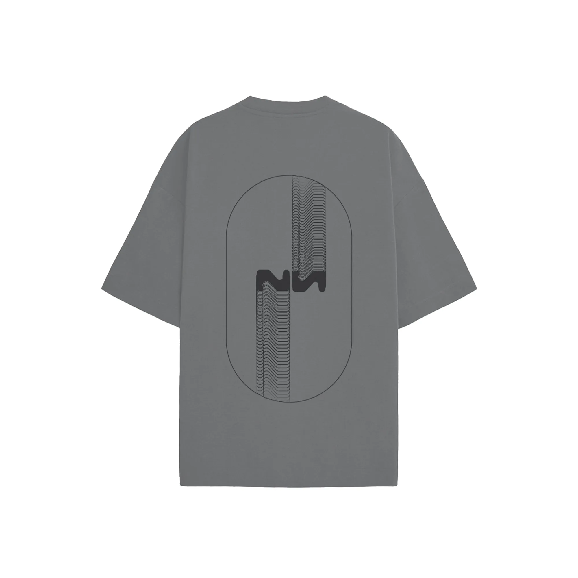 Oversized T-shirt - Steel Grey