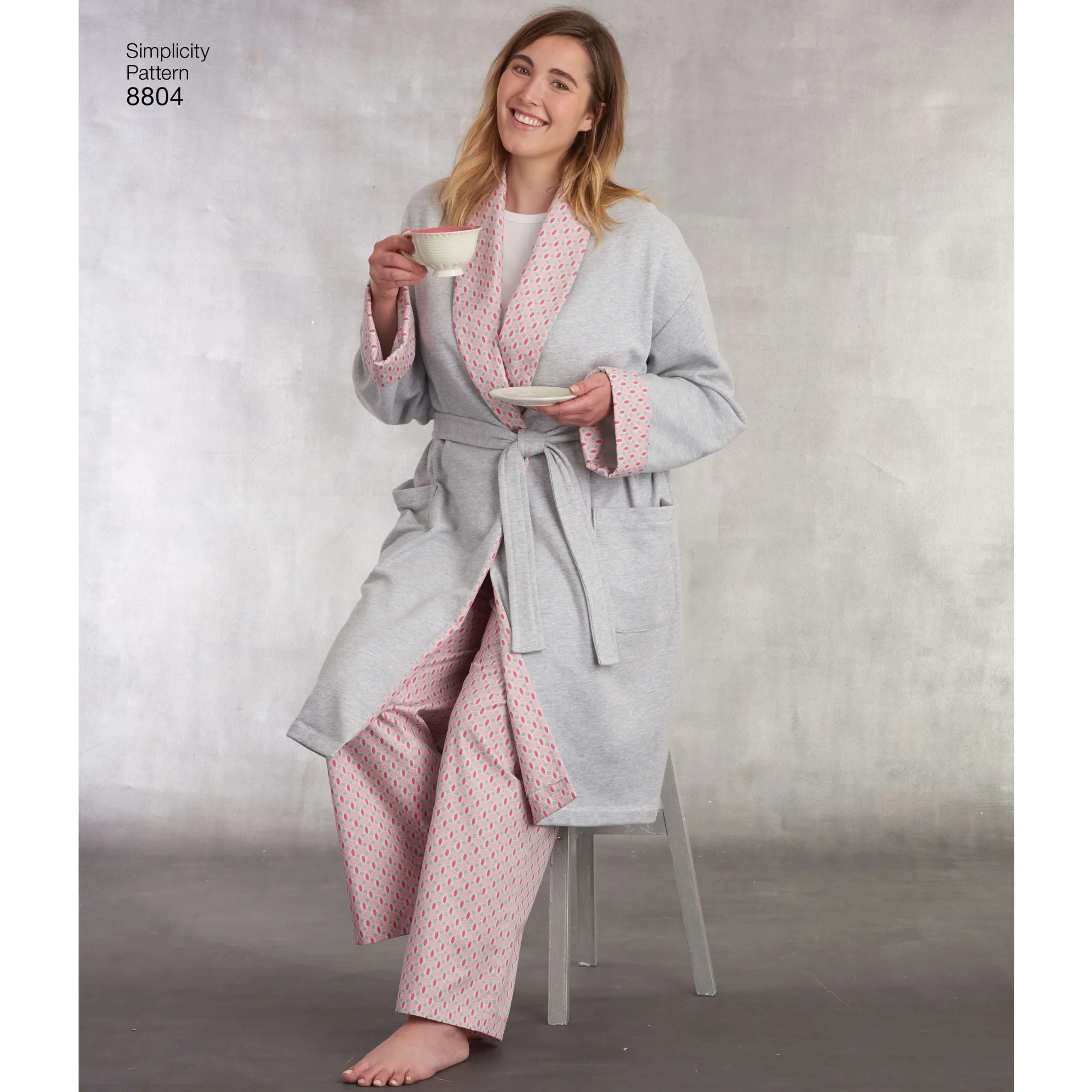 Pattern - Simplicity - 8804 - Women’s and Men’s Robe and Trousers