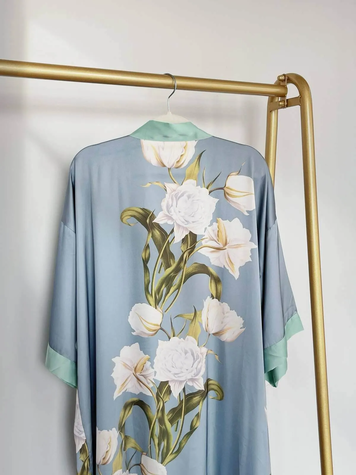 Peony Floral Kimono Robe