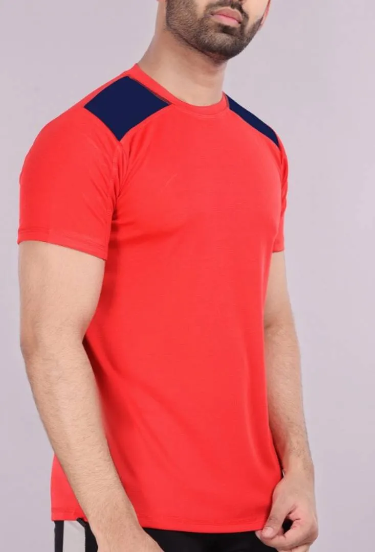 Polyester Sports TShirt Red