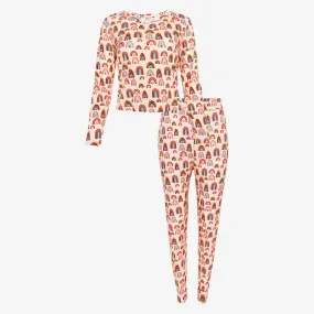 Posh Peanut Skyla Women's L/S Scoop Neck & Jogger Pajama