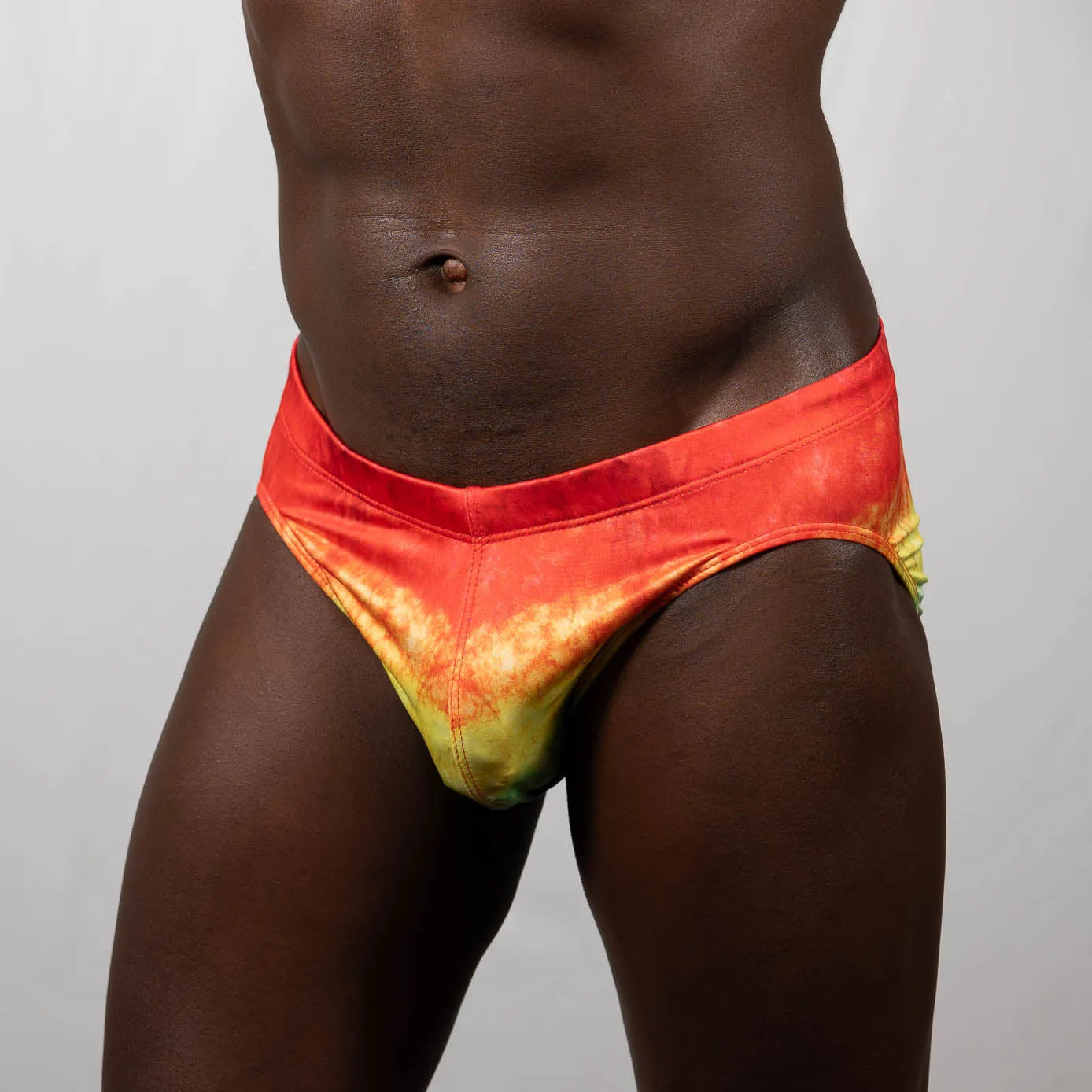 PRIDE Tie Dye Swim Brief