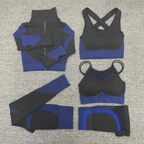 Seamless Activewear Slim Fit Gym Set