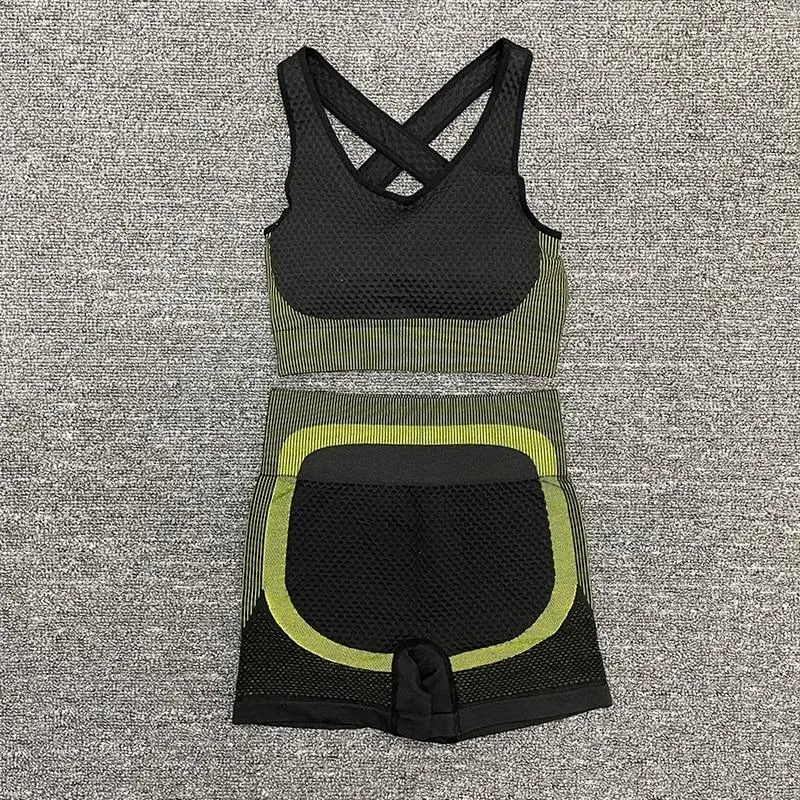 Seamless Activewear Slim Fit Gym Set