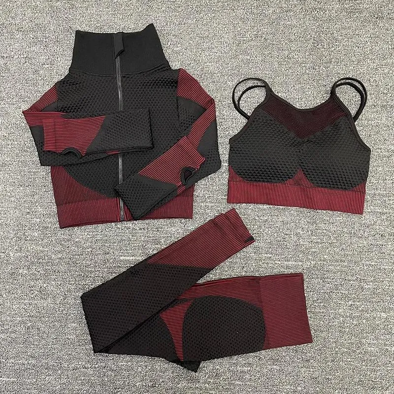 Seamless Activewear Slim Fit Gym Set