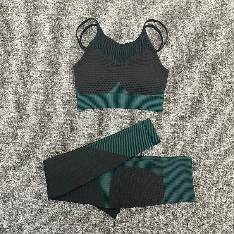 Seamless Activewear Slim Fit Gym Set