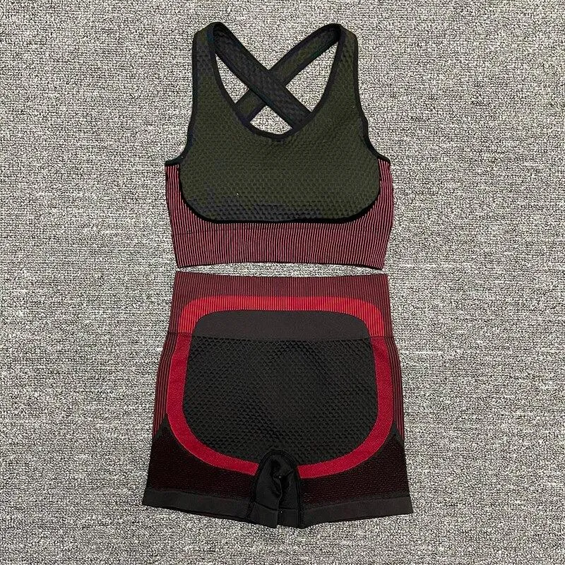 Seamless Activewear Slim Fit Gym Set