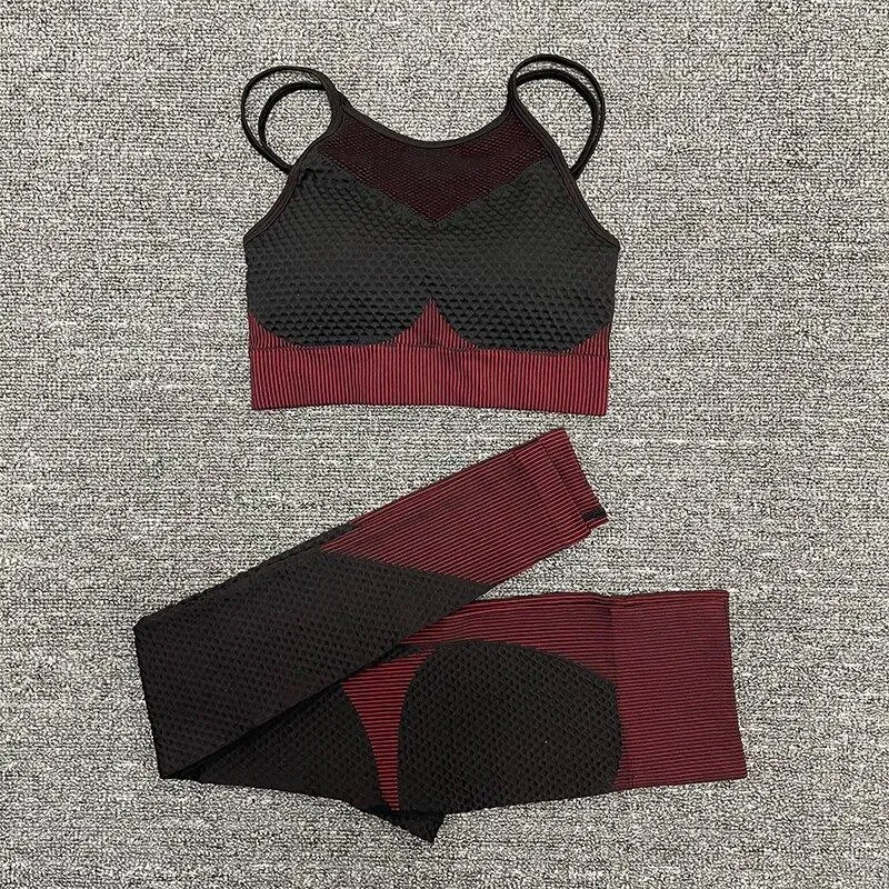 Seamless Activewear Slim Fit Gym Set