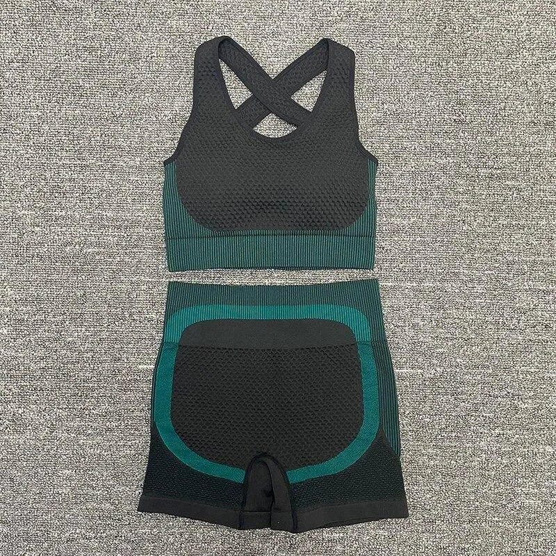 Seamless Activewear Slim Fit Gym Set