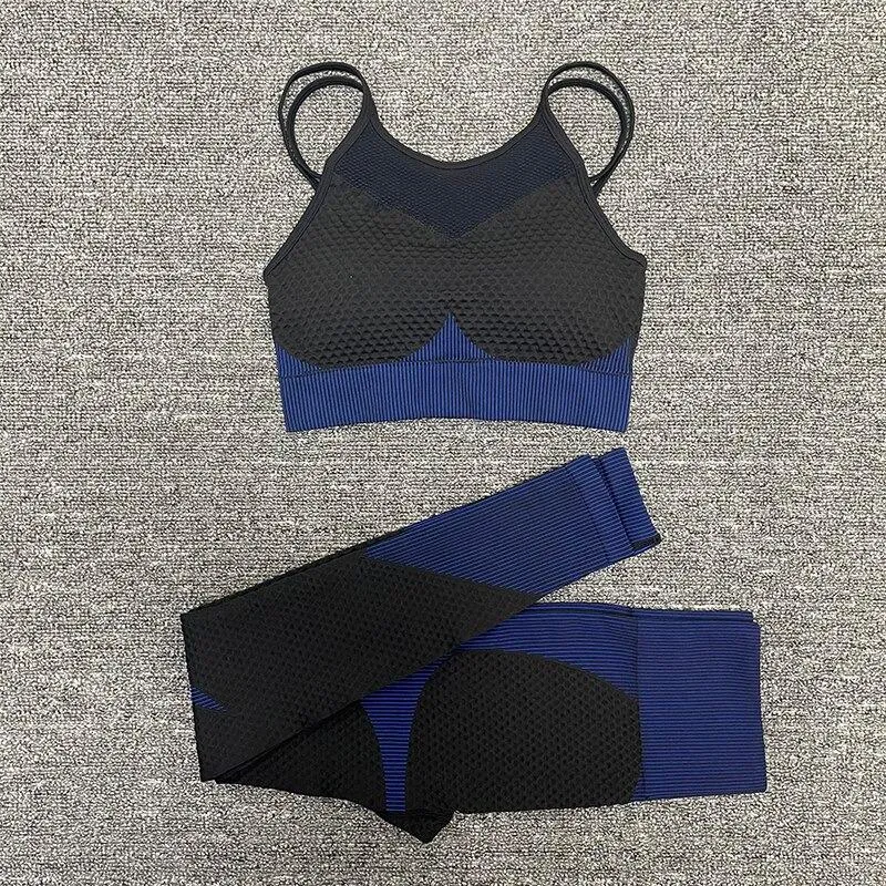 Seamless Activewear Slim Fit Gym Set