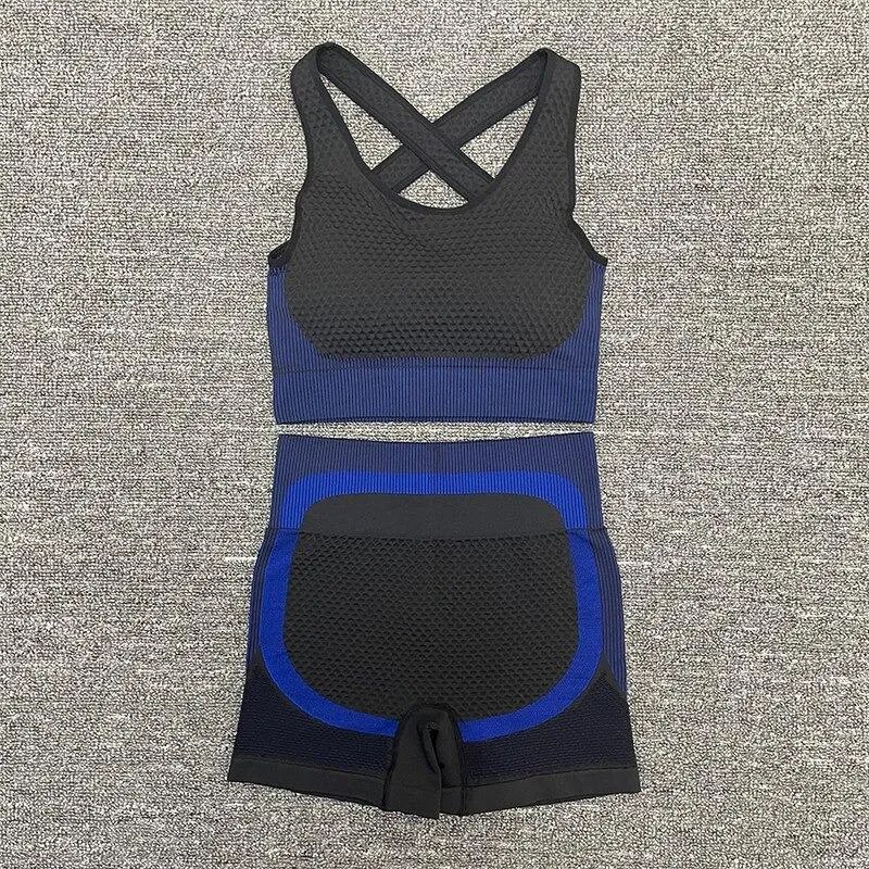 Seamless Activewear Slim Fit Gym Set