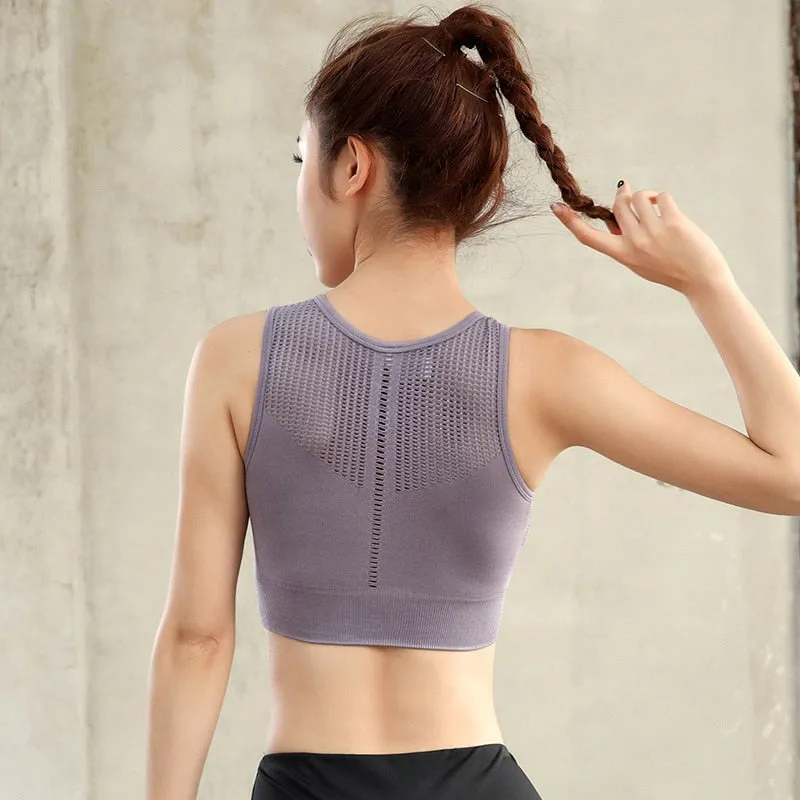 Sexy Back Seamless Sport Bra