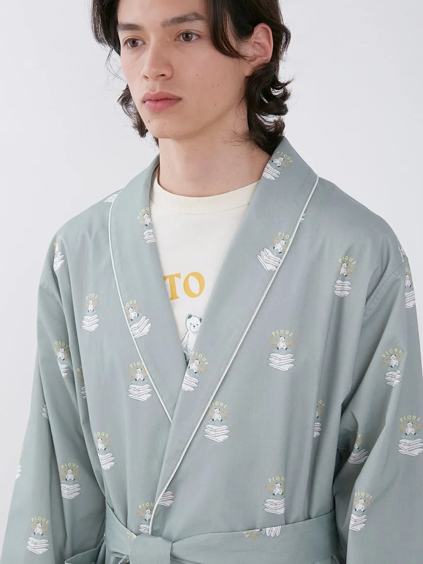 Sleeping Bear Pattern Lounge Robes