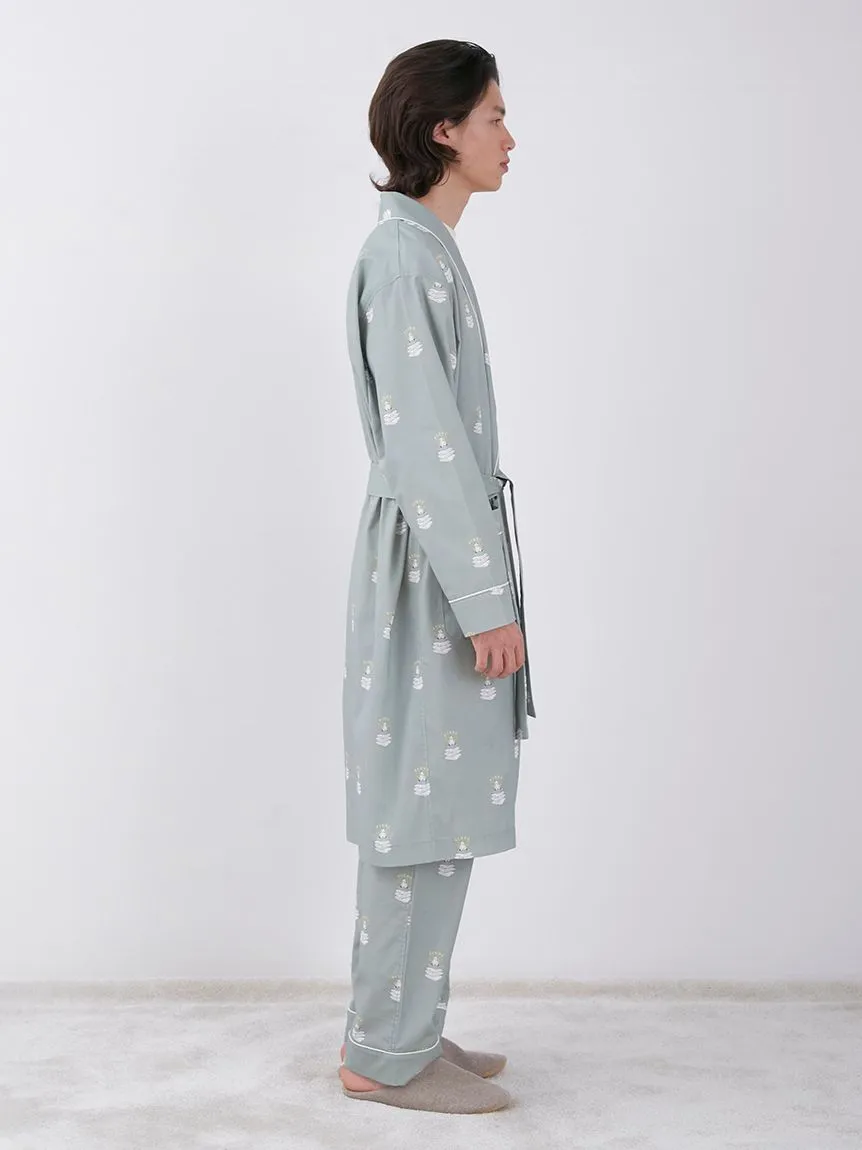 Sleeping Bear Pattern Lounge Robes