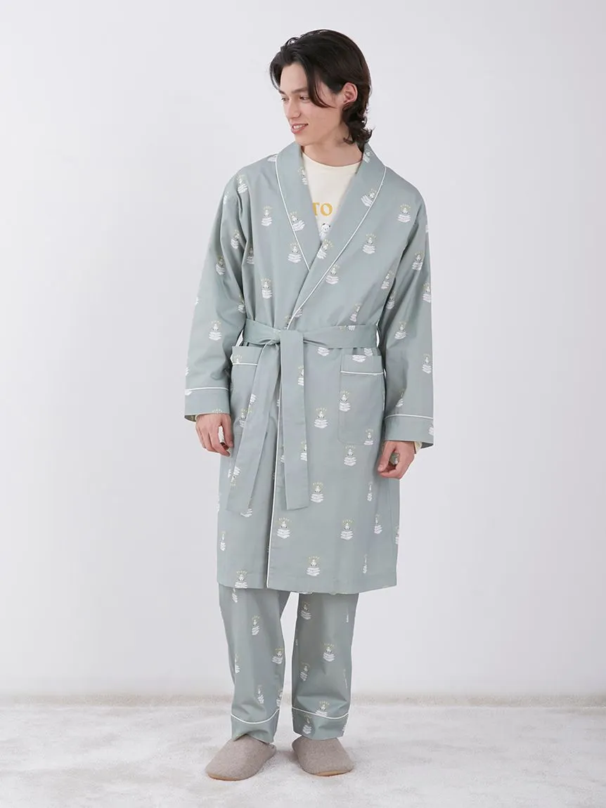 Sleeping Bear Pattern Lounge Robes