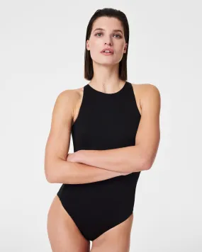 SPANXshape™ Swim Pique High Neck One-Piece