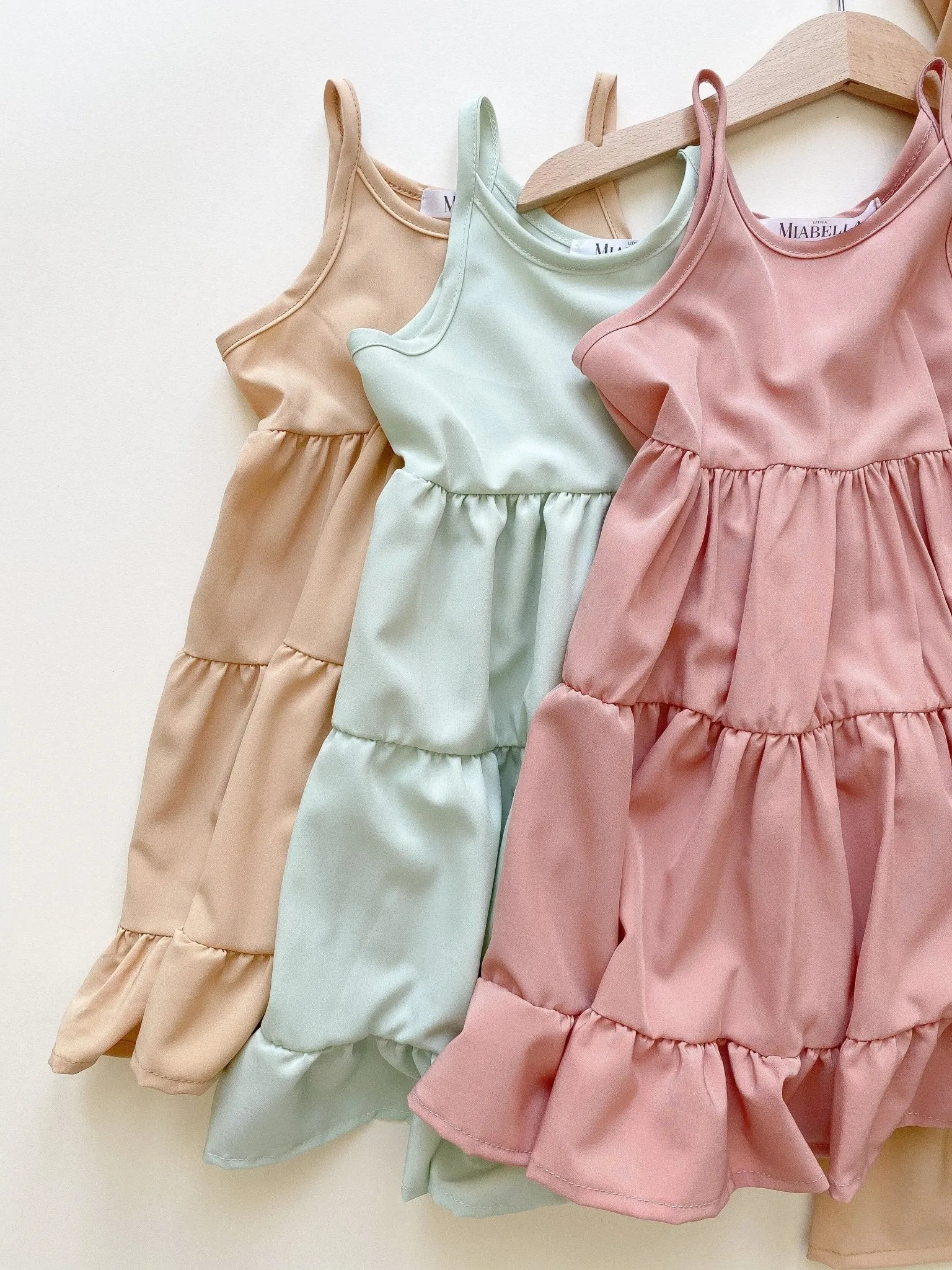 Spring Pastels Matching Dresses